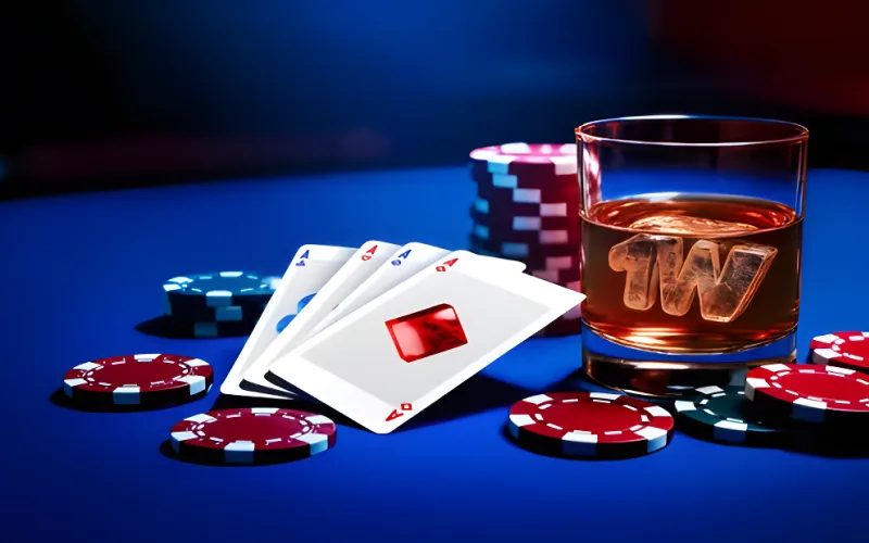 Bad Beat Jackpot en 1win poker con recompensas para manos fuertes que pierden en cash.