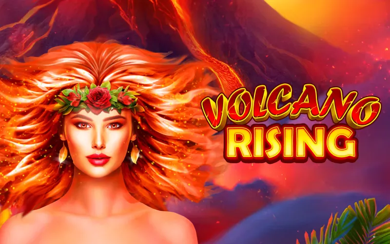 Volcano Rising disponible en 1win con gráficos vibrantes y giros que desatan tesoros volcánicos.